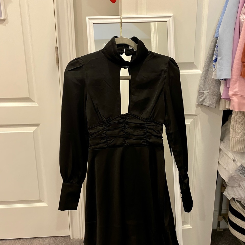 Edit by nine backless black dress